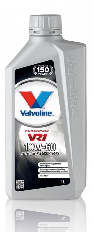 Motorový olej 10W-60 Valvoline VR1™ Racing - 1L