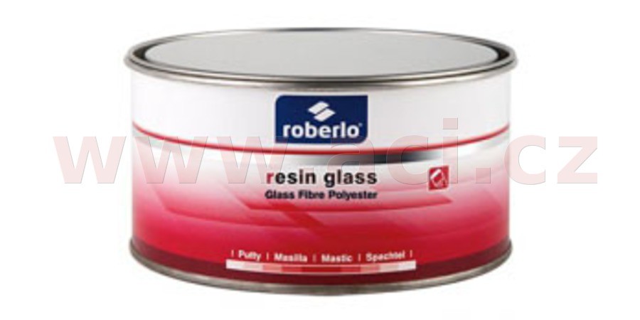 RESIN GLASS tmel skelná vlákna (+1 tužidlo) ROBERLO 1,5 kg