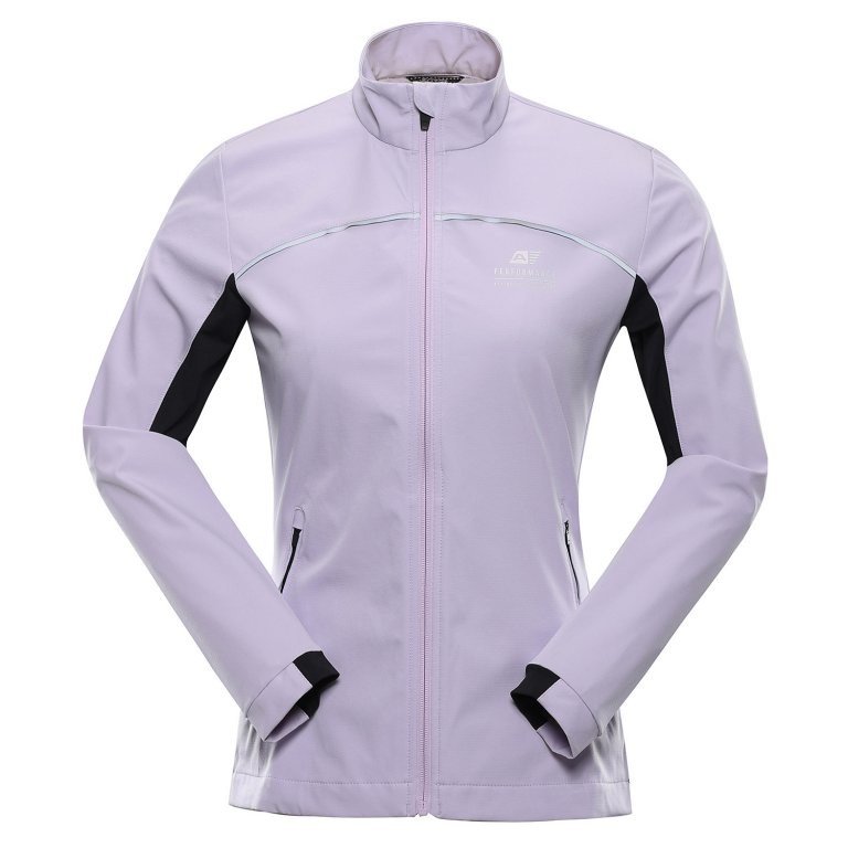 ALPINE PRO Dámská softshellová bunda GEROCA pastel lilac XS