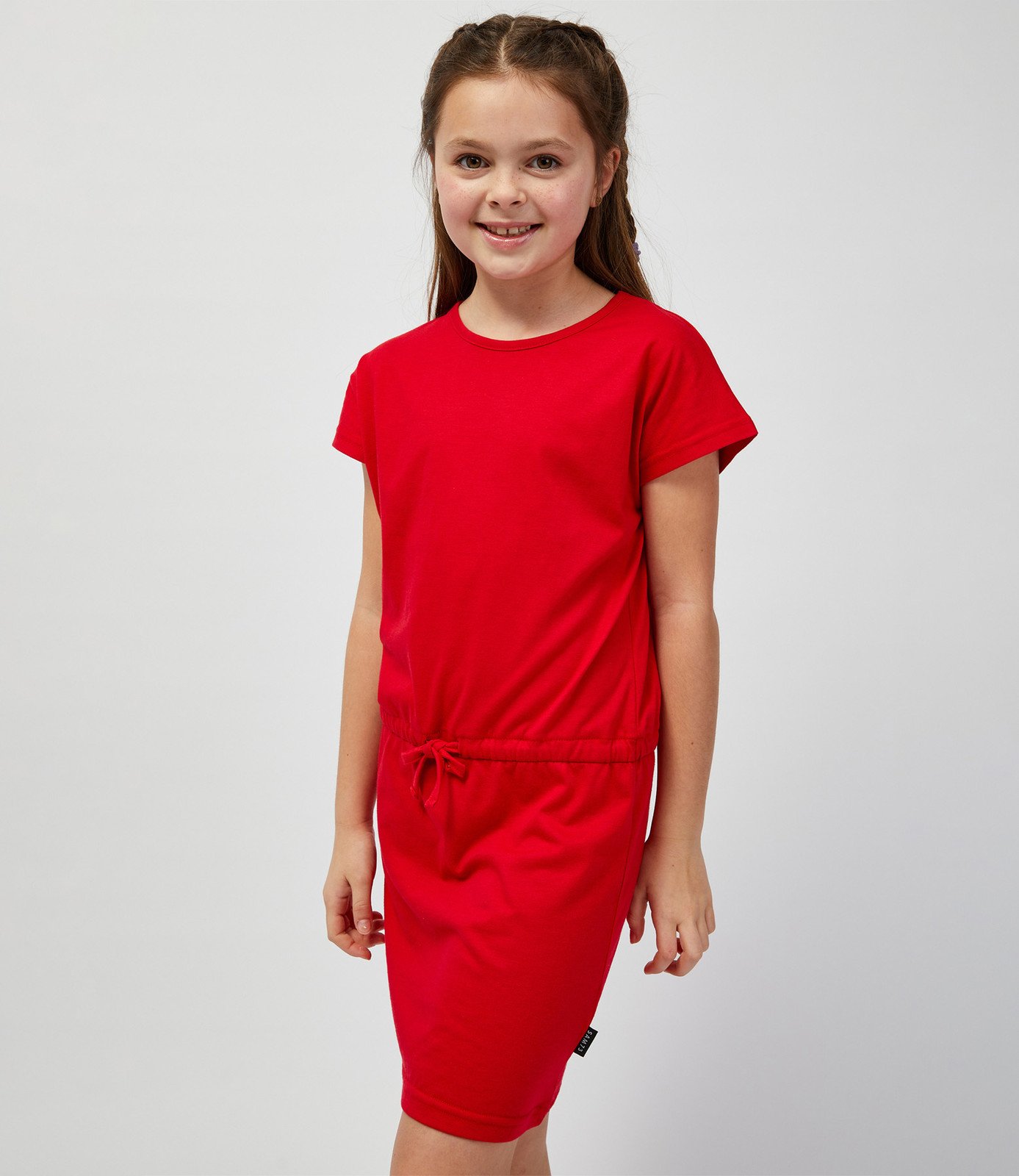 SAM 73 Dívčí šaty LAWRENCE Červená 128