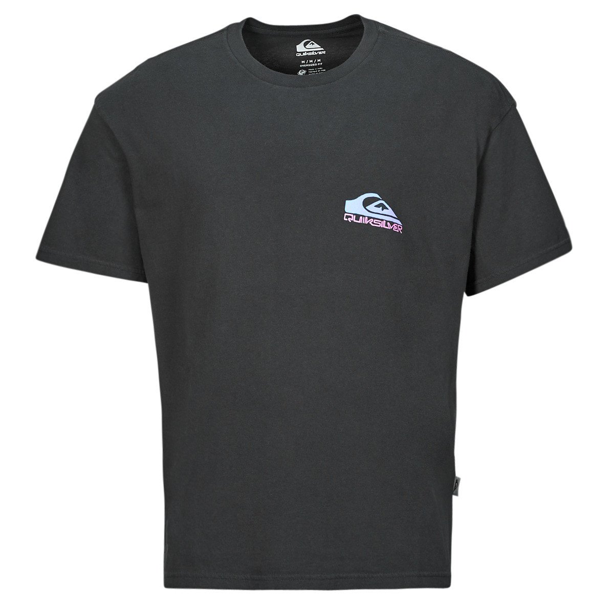 Quiksilver  TAKE US BACK LOGO SS  Černá