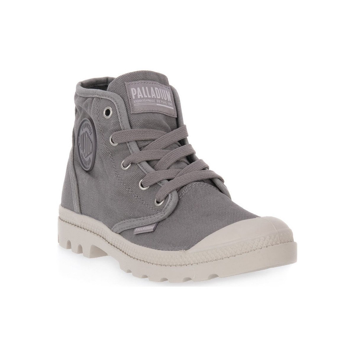 Palladium  PAMPA HI GRAY FLANNEL  Šedá