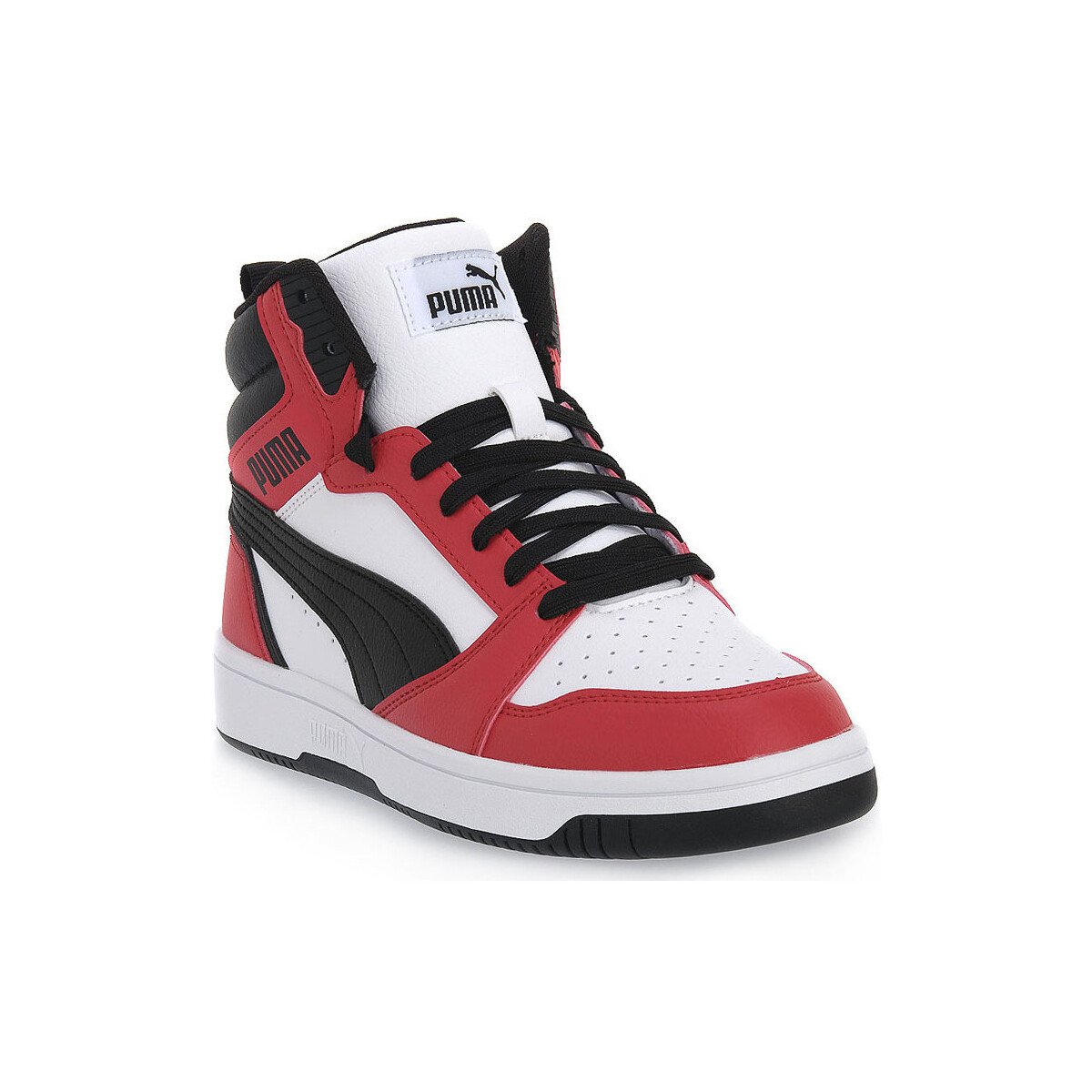 Puma  03 REBOUND V6 MID JR  Bílá