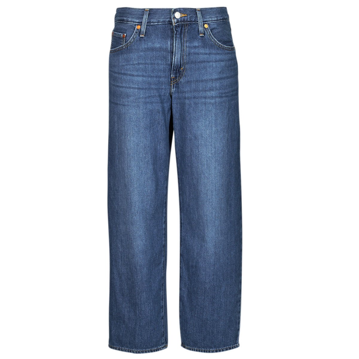Levis  BAGGY DAD Lightweight  Modrá
