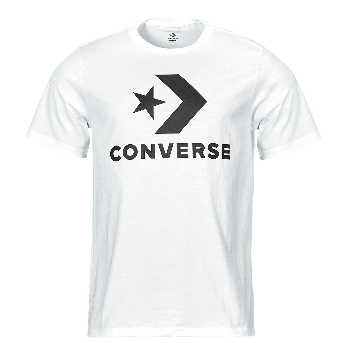 Converse  STAR CHEVRON TEE WHITE  Bílá