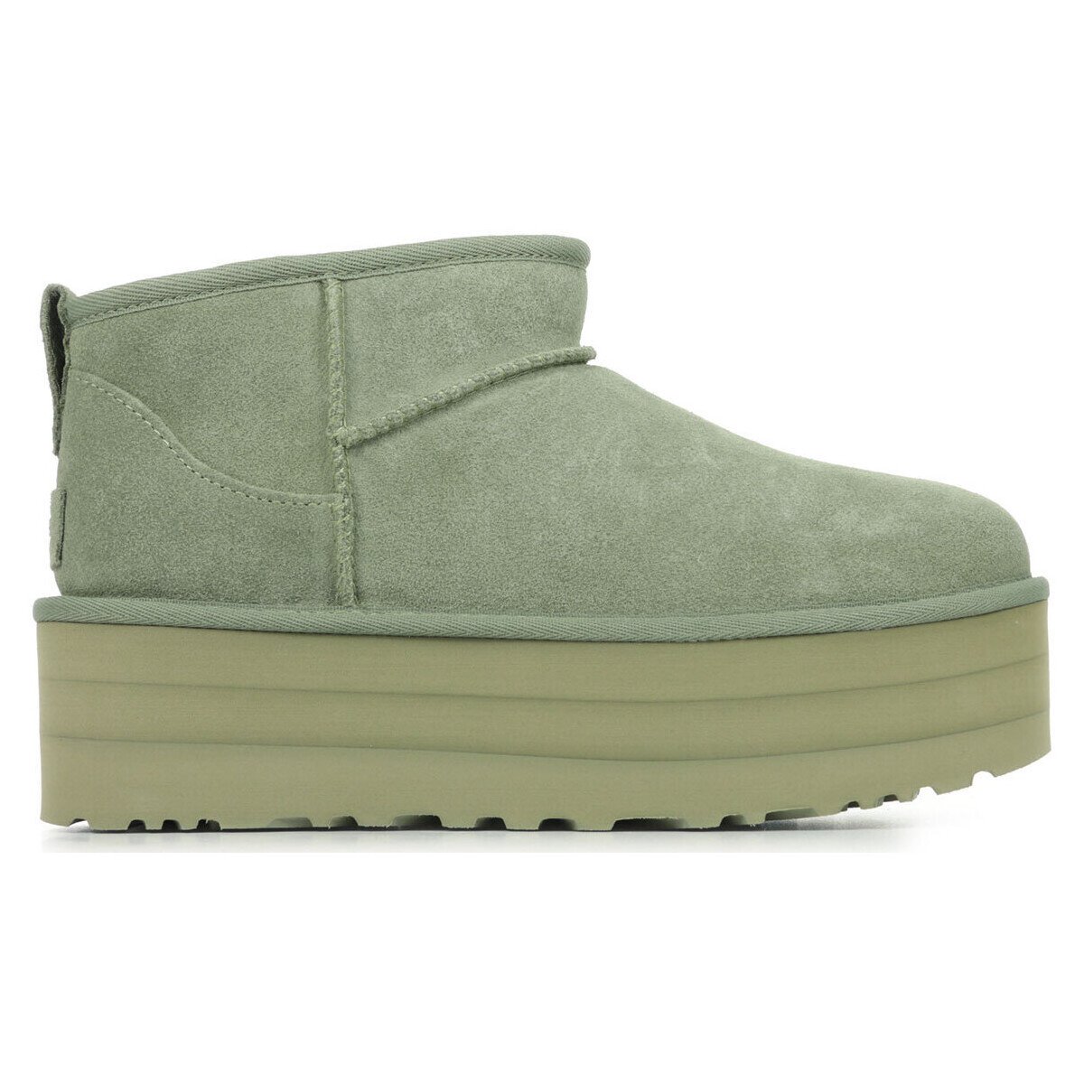 UGG  W Classic Ultra Mini Platform  Zelená