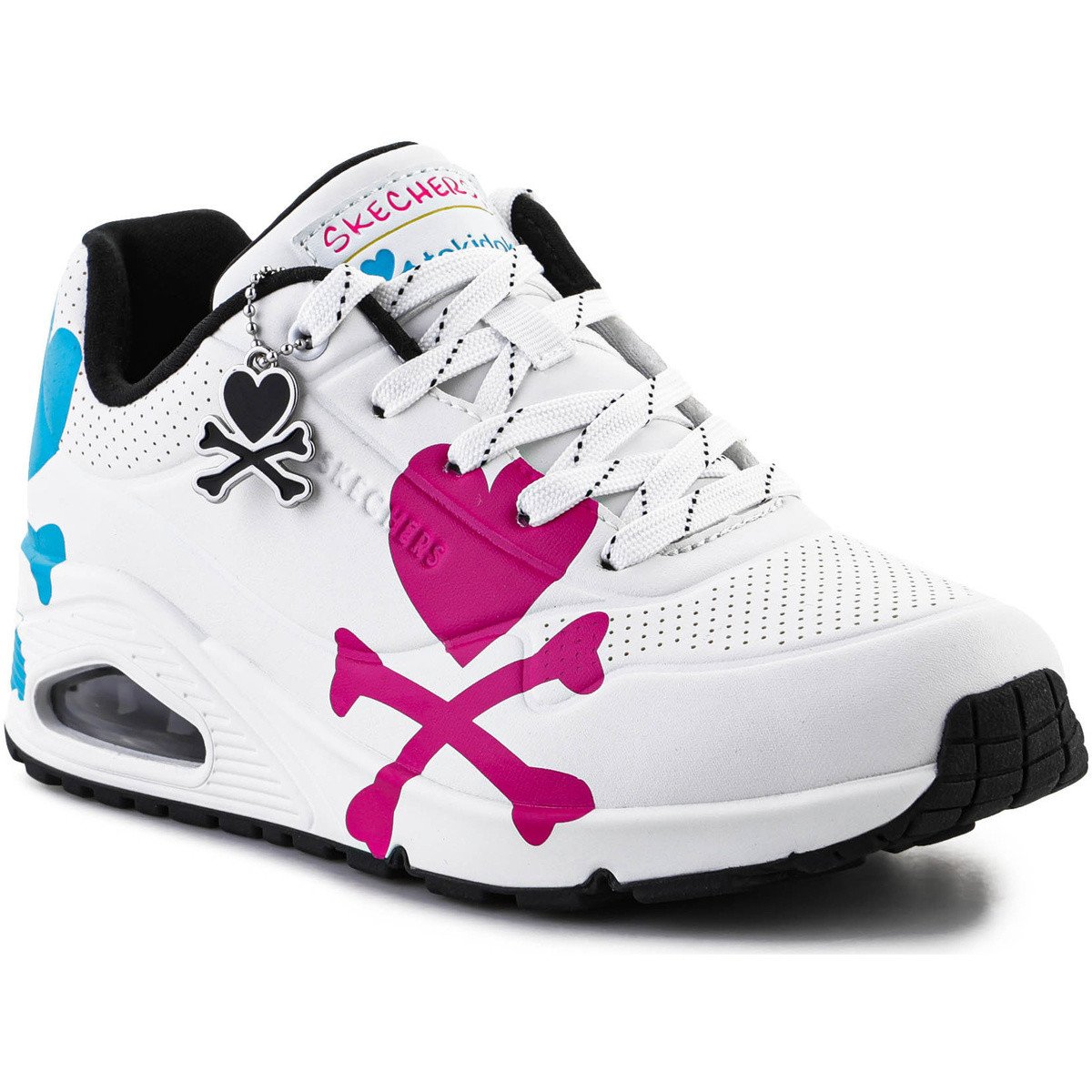 Skechers  Crossing Hearts 155227-WMLT  Bílá