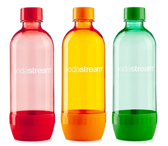 Sodastream PB Lahev TriPack 1l ORANGE/RED/BLUE SODASTR 3 x 1 l