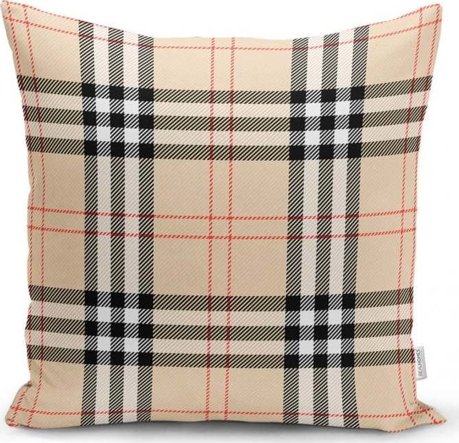 Béžový dekorativní povlak na polštář Minimalist Cushion Covers Flannel, 45 x 45 cm