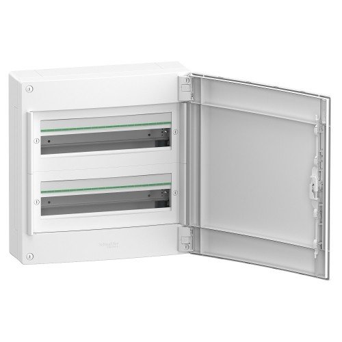 Rozvodnice pod omítku Schneider Electric PrismaSet 18M XS LVSXN118 bílé dveře