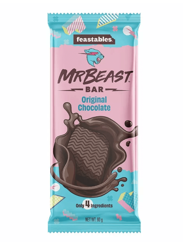 Feastables MrBeast Original hořká čokoláda 60 g