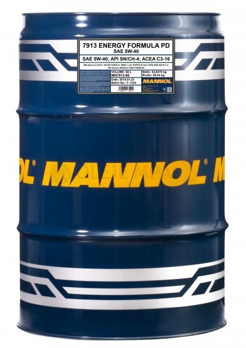 Motorový olej 5W-40 MANNOL Energy Formula PD - 60L