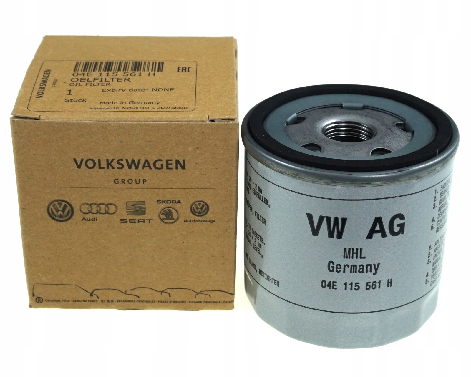 Olejový filtr ORIGINAL VAG 04E115561H