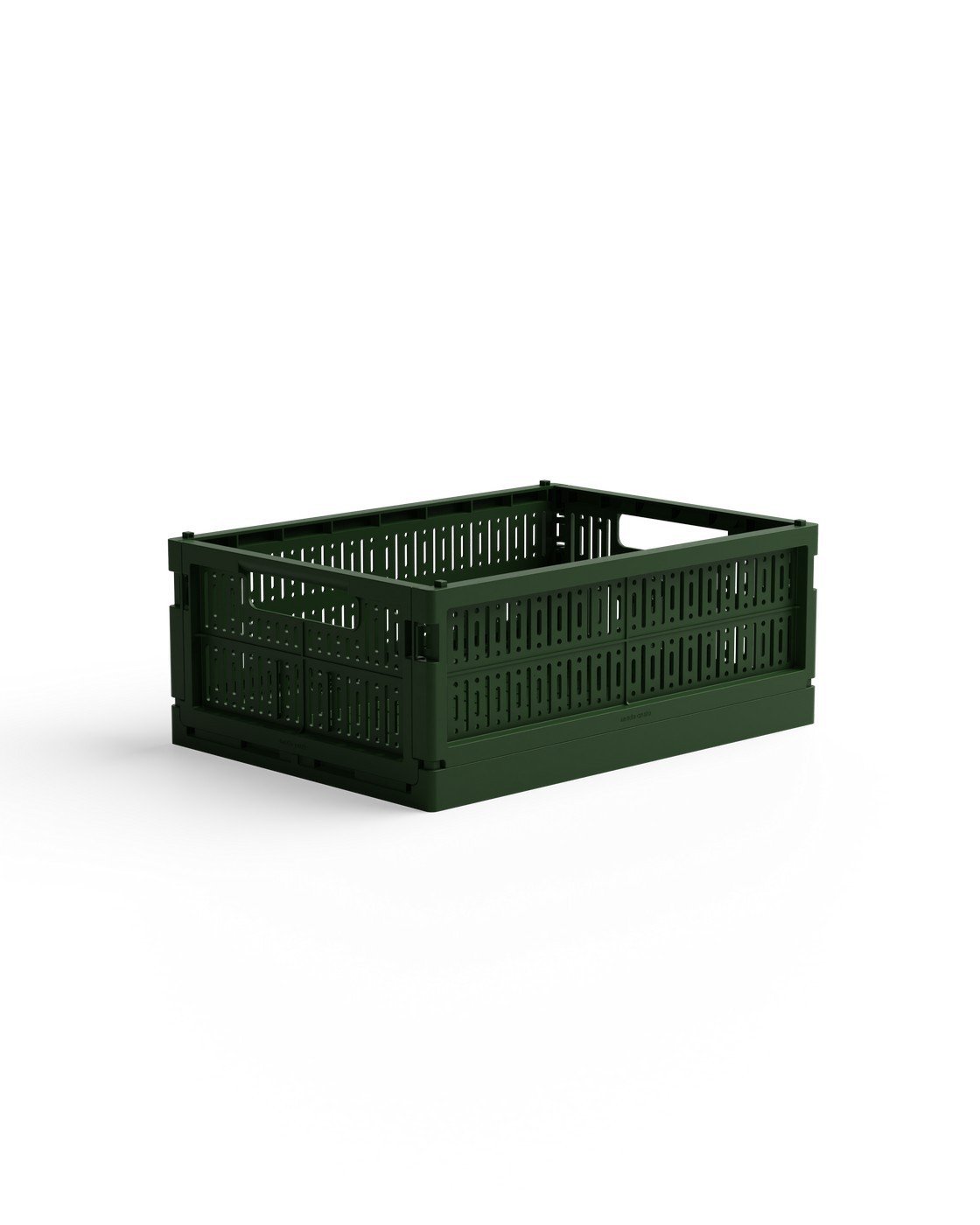 Skládací přepravka midi Made Crate  - racing green