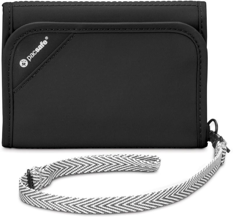 Pacsafe Peněženka RFIDSAFE V125 TRIFOLD WALLET black