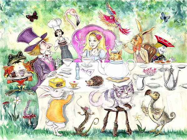 Osborne, Neale Osborne, Neale - Obrazová reprodukce Alice's Adventures in Wonderland by Lewis Carroll, (40 x 30 cm)