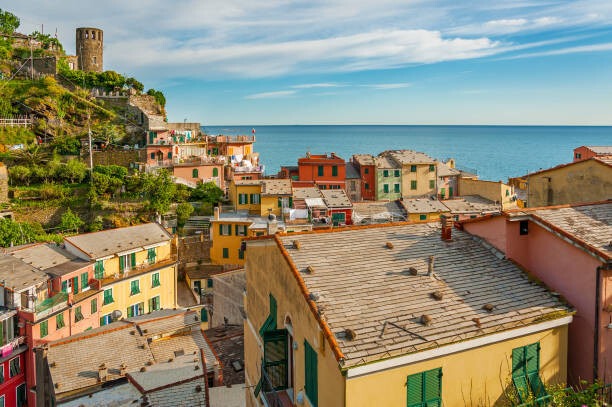 LeeYiuTung Umělecká fotografie Idyllic landscape of Cinque Terre, Italy, LeeYiuTung, (40 x 26.7 cm)