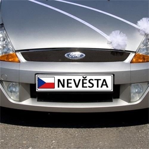 Svatební SPZ - Nevěsta