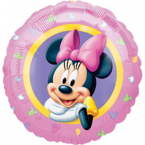 Foliový balonek - pastel Minnie Mouse 43 cm