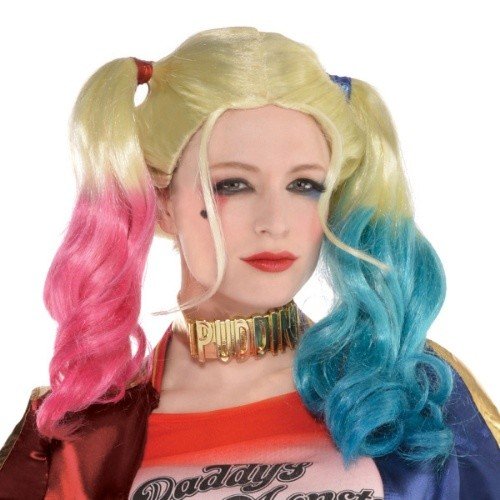 Dámská paruka Suicide Squad - Harley Quinn