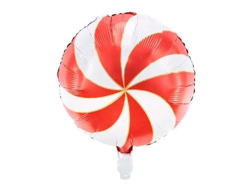Foliový balonek bonbón červený 35 cm