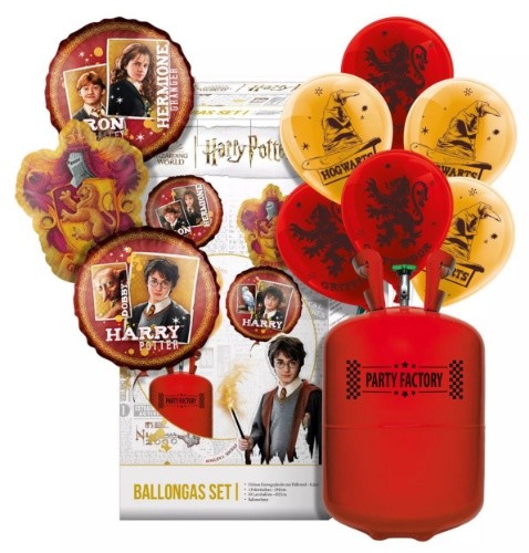 Sada helium a balónky - Harry Potter