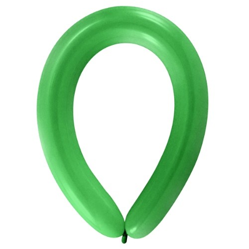 Balonek modelovací široký - Festive Green, D12 - zelený, 50ks