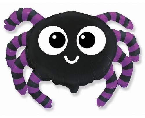 Foliový balonek - roztomilý pavouk - 75 cm
