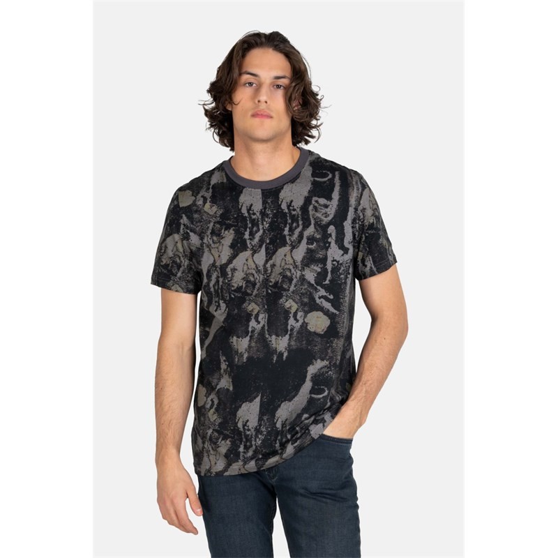 triko REELL - Ground T-Shirt Dark Terrain (120) velikost: XL