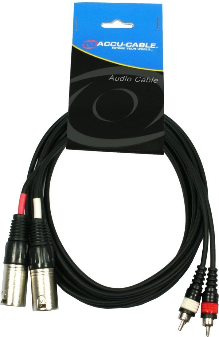 ADJ AC-2XM-2RM 3 m Audio kabel
