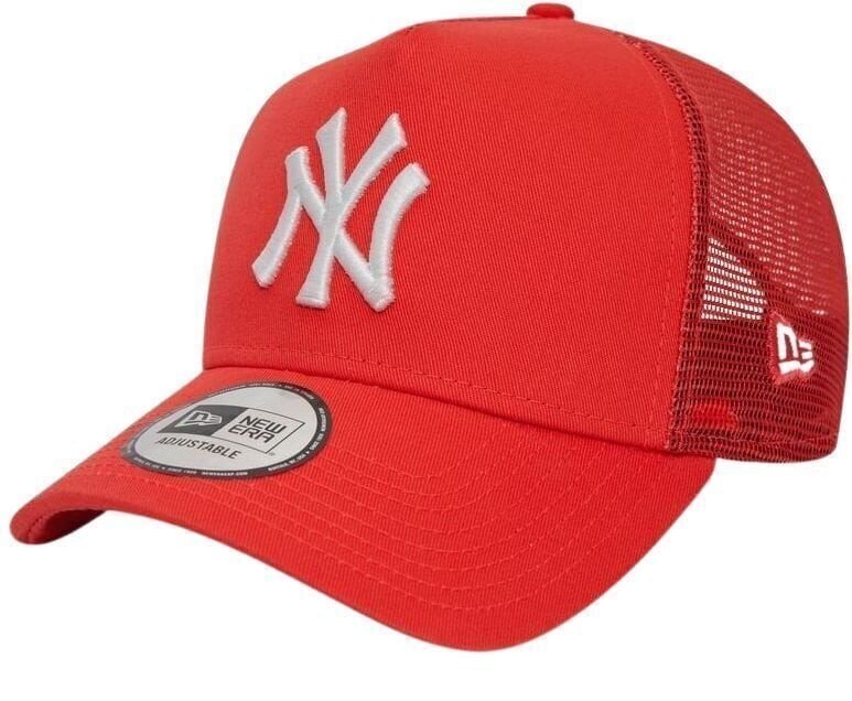 New York Yankees 9Forty MLB AF Trucker League Essential Red/White UNI Kšiltovka