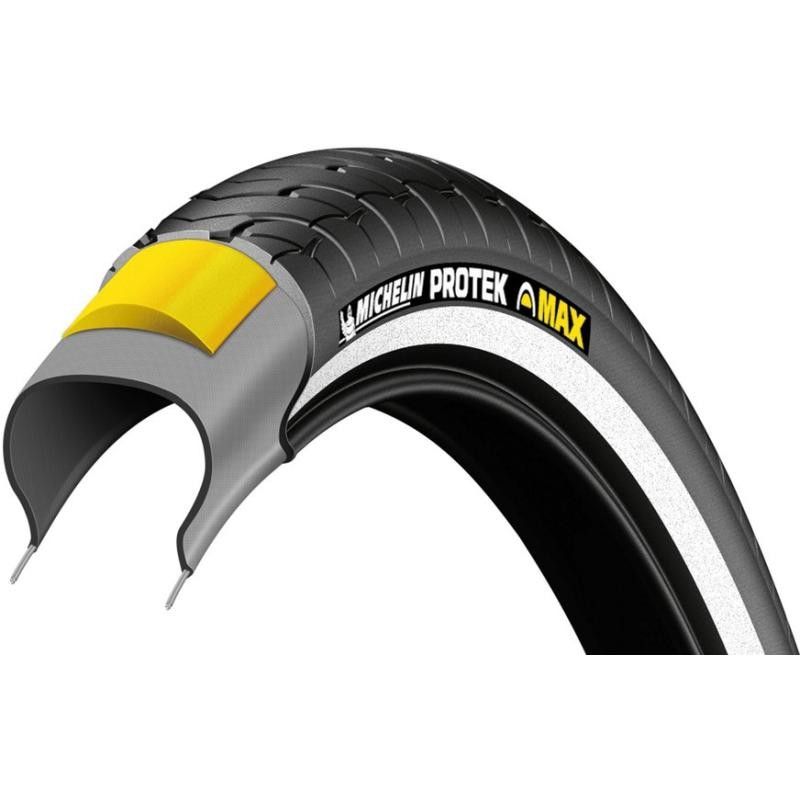 Plášť Michelin Protek Max 29x2,20 (56-622) Performance Line Max Protection - drát, černá, reflex