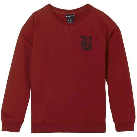 Mikina Burton Talent Scout Crew Wms - Vínová - M