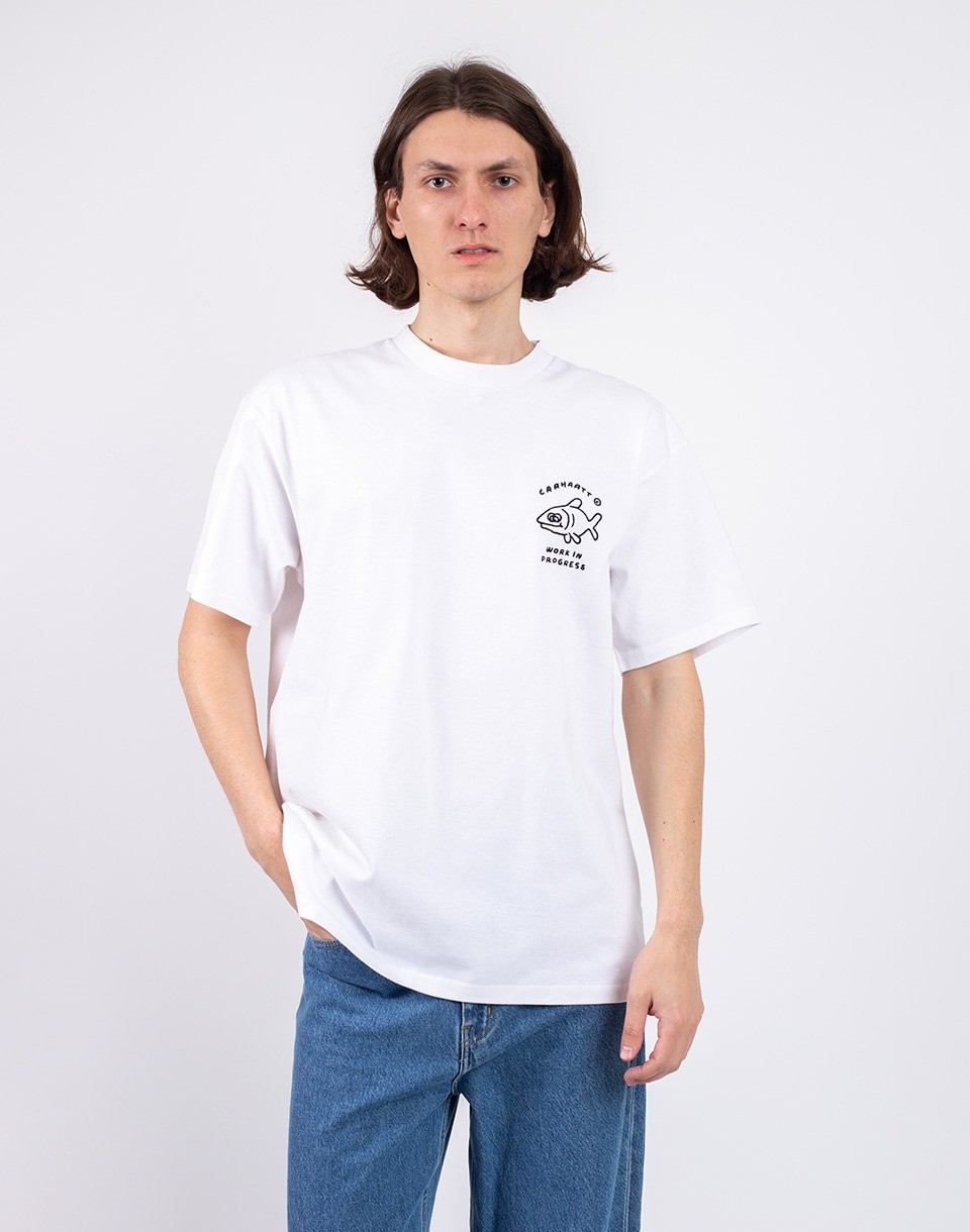 Carhartt WIP S/S Icons T-Shirt White/Black XS