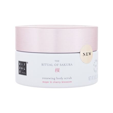 Rituals The Ritual Of Sakura Renewing Body Scrub obnovující cukrový tělový peeling 250 g pro ženy