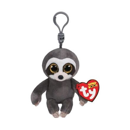 TY Beanie Boos DANGLER - šedý lenochod, 8,5 cm