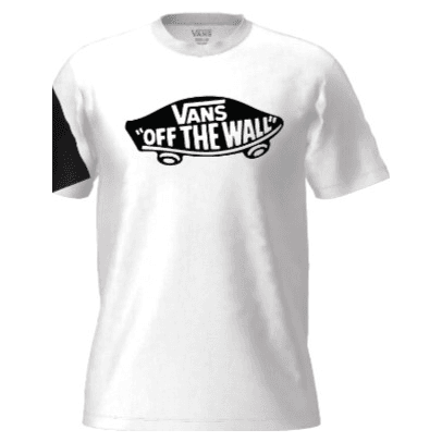 Dětské triko Vans Off The Wall Board Tee-B Dětská velikost: L / Barva: bílá