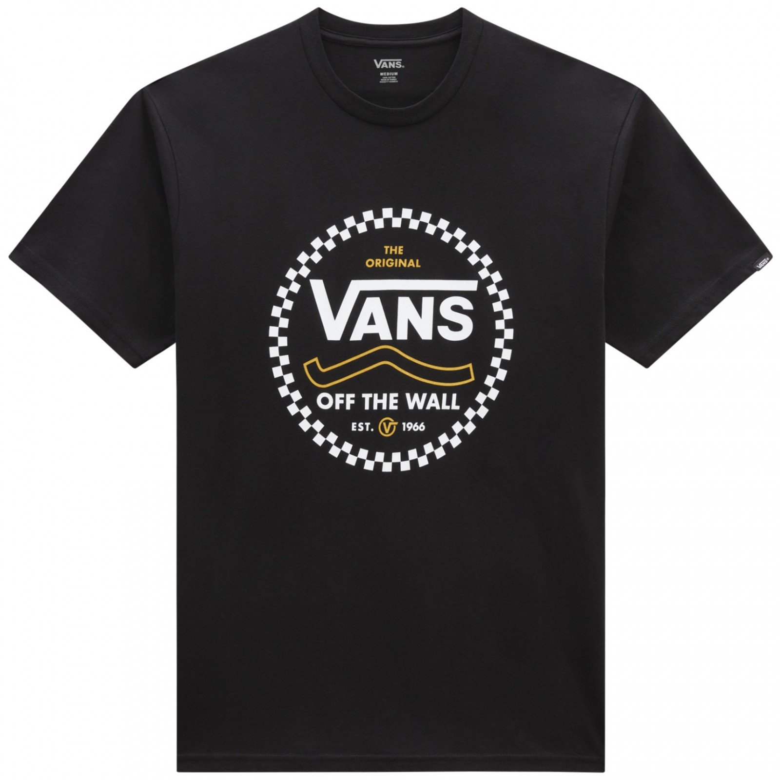 Pánské triko Vans Round Off Tee-B Velikost: L / Barva: černá