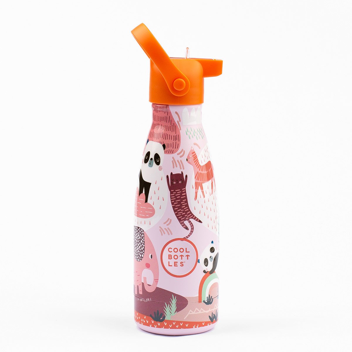 Dětská nerezová termolahev 260ml Topgal Cool Bottles Kids Panda Gang