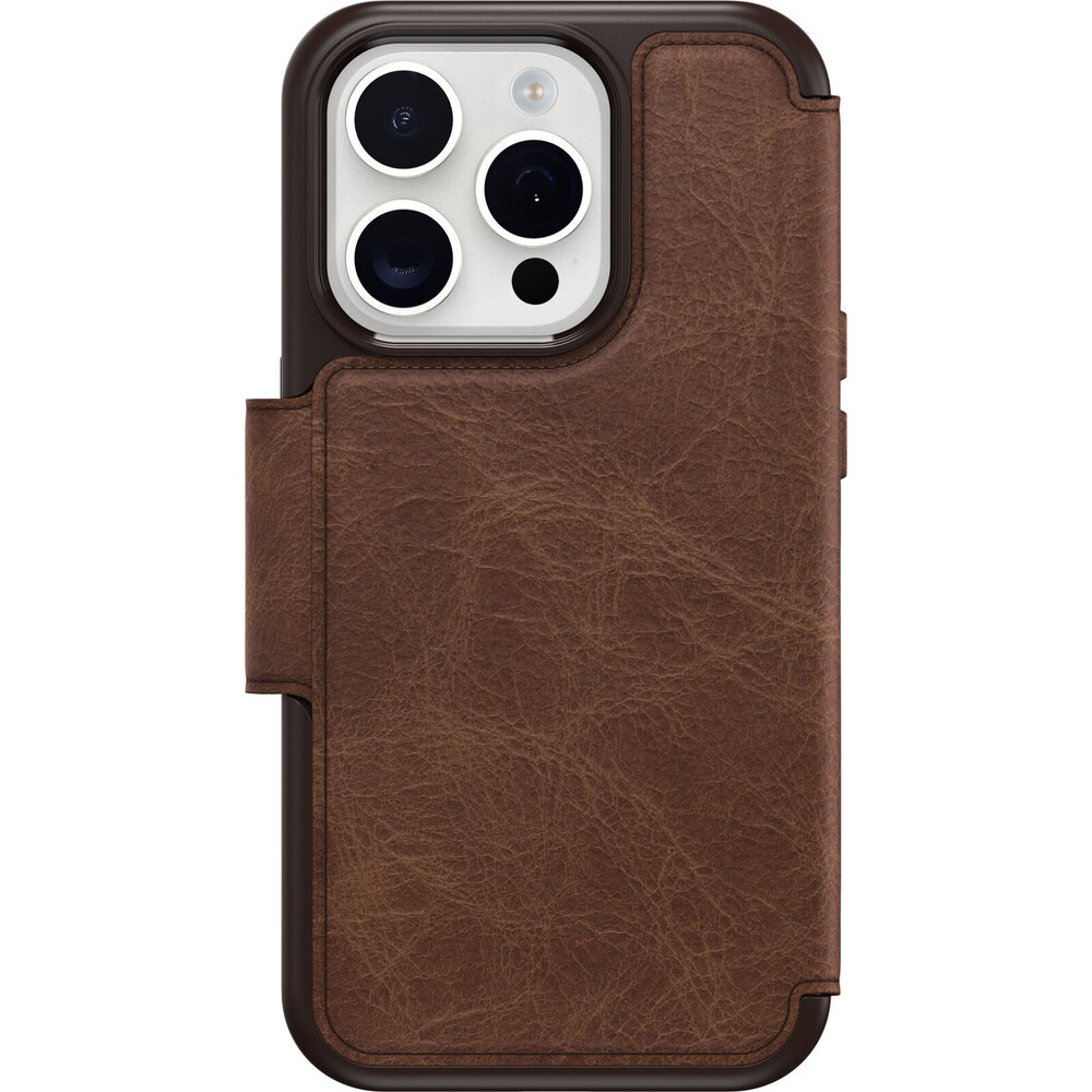 OtterBox Strada MagSafe pouzdro pro Apple iPhone 15 Pro Espresso brown