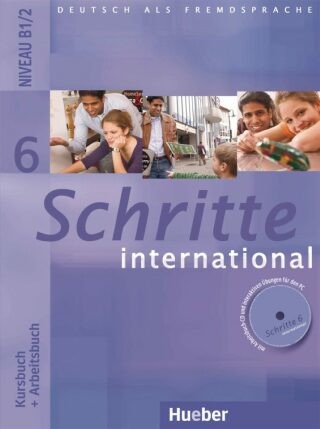 Schritte international 6: Kursbuch + Arbeitsbuch mit Audio-CD
