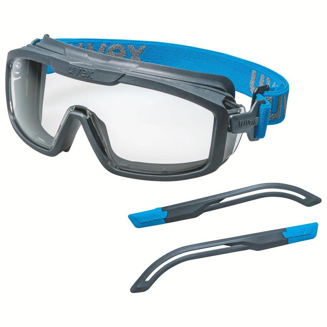 uvex i-guard plus  9143300 uzavřené ochranné brýle šedá, modrá