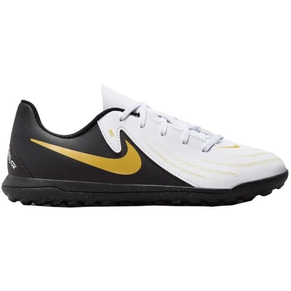Nike JR PHANTOM GX II CLUB TF Dětské turfy, bílá, velikost 38.5