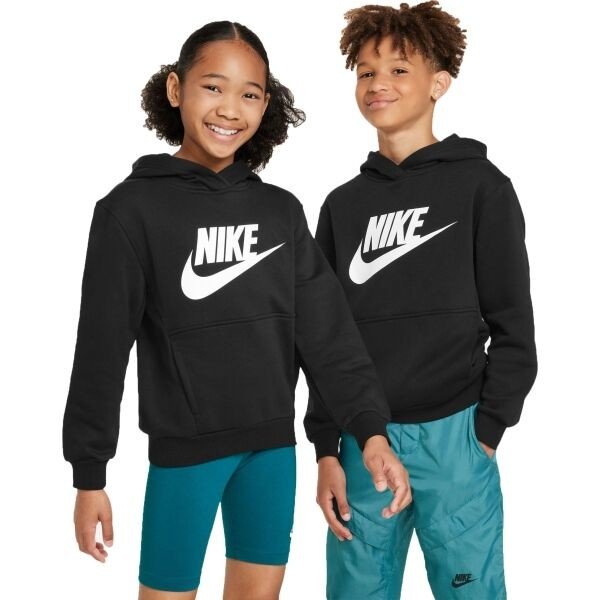 Nike SPORTSWEAR Dětská mikina, černá, velikost