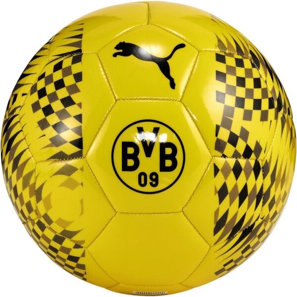 Puma BVB FOTBAL CORE BALL Fotbalový míč, žlutá, velikost