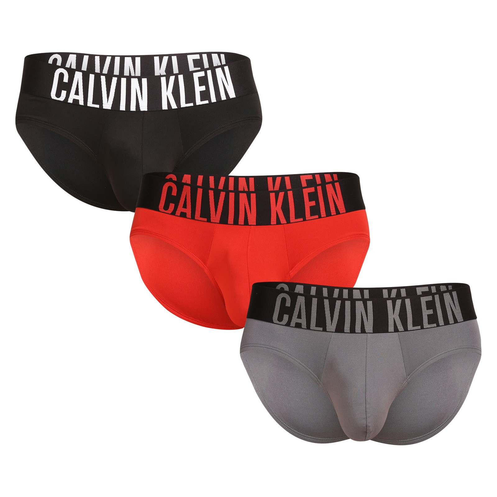 3PACK pánské slipy Calvin Klein vícebarevné (NB3610A-LXO) M