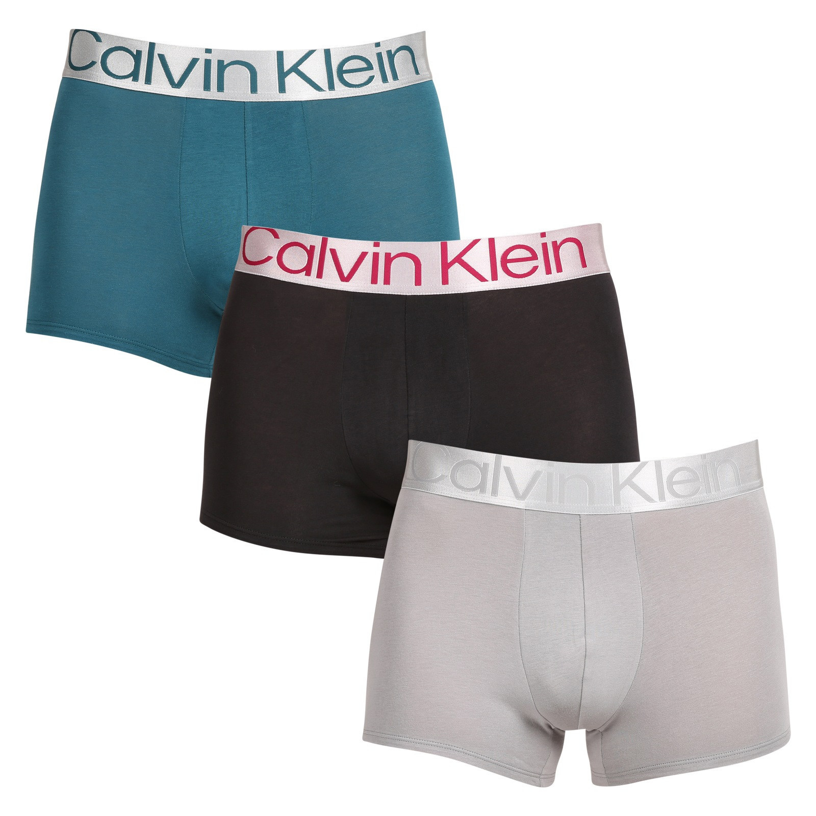 3PACK pánské boxerky Calvin Klein vícebarevné (NB3130A-NA9) XXL