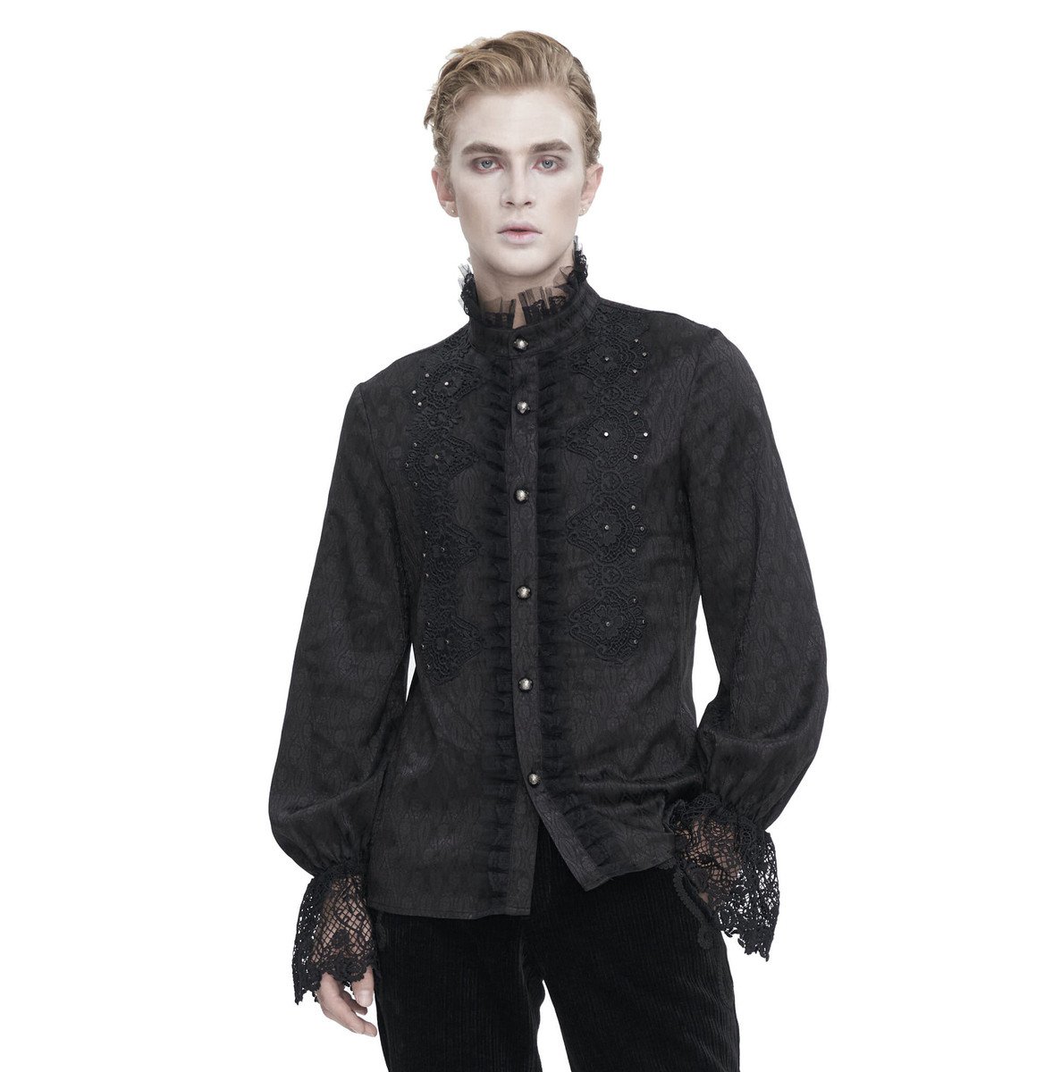 košile pánská DEVIL FASHION - Gothic S