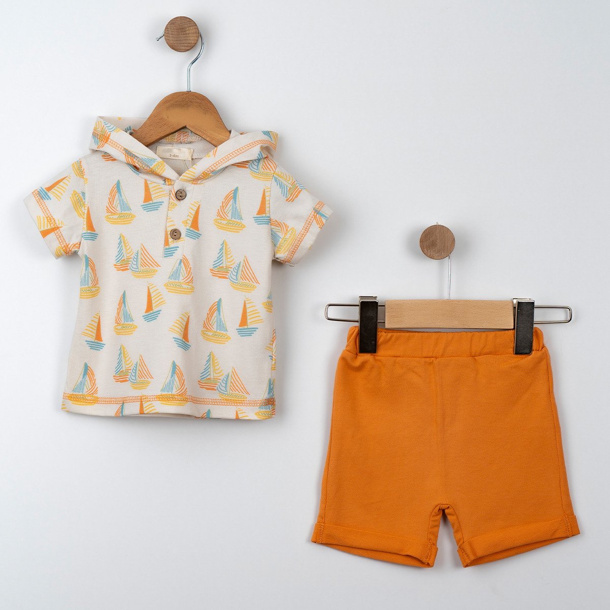 Triko + kraťasy Surf (Oblečení pro miminko) Velikost: 68