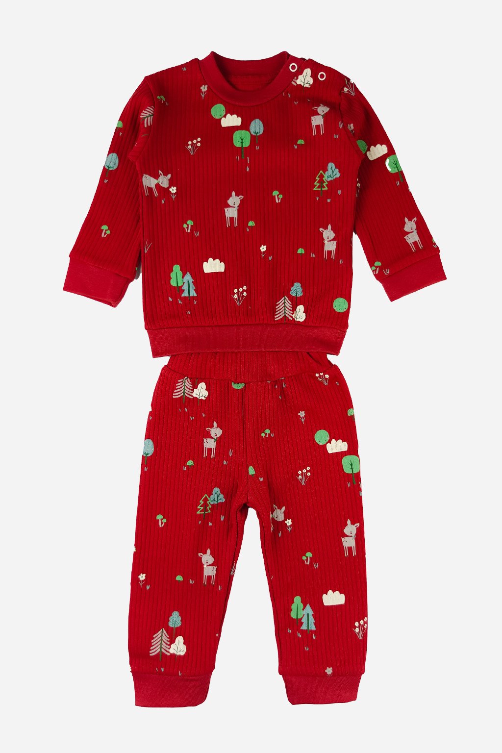 Triko + kalhoty Červená (Oblečení pro miminko) Velikost: 50-56
